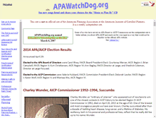 Tablet Screenshot of apawatchdog.org